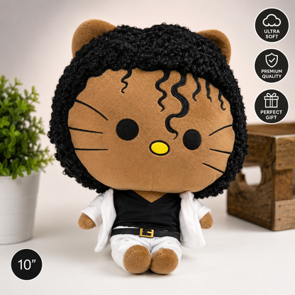 MJ Hello Kitty Plush – Limited Edition 🖤🎤